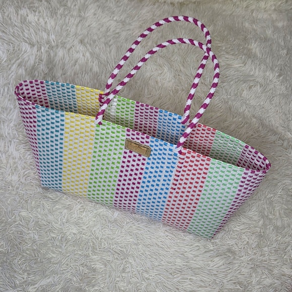 Lilly Pulitzer Tote Woven (Multicolor) - Picture 1 of 11